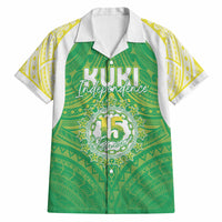 Kuki Independence 2026 Hawaiian Shirt Cook Islands 15 Finest Green Version