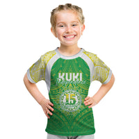 Kuki Independence 2026 Kid T Shirt Cook Islands 15 Finest Green Version