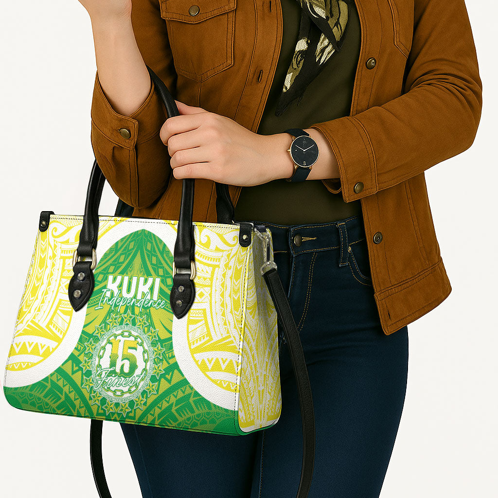 Kuki Independence 2026 Leather Bag Cook Islands 15 Finest Green Version