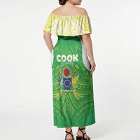 Kuki Independence 2026 Off Shoulder Maxi Dress Cook Islands 15 Finest Green Version