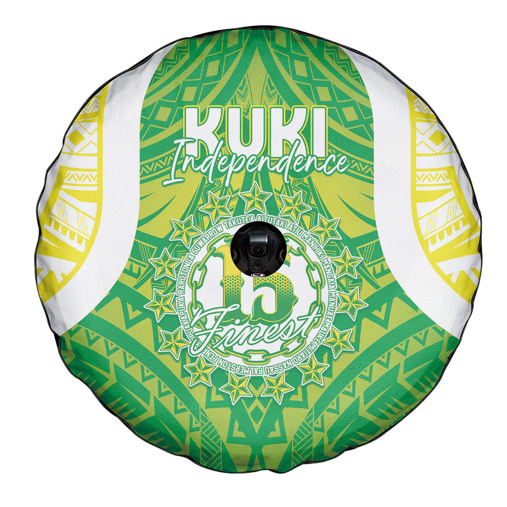 Kuki Independence 2026 Spare Tire Cover Cook Islands 15 Finest Green Version