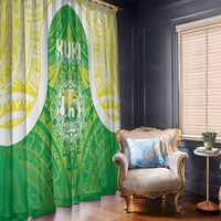 Kuki Independence 2026 Window Curtain Cook Islands 15 Finest Green Version