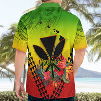 Personalized Hawaii Hawaiian Shirt Kakau Kanaka Maoli With Hibiscus Flowers LT05 - Polynesian Pride