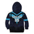 Custom Fiji Kaiviti Rugby Kid Hoodie Fiji Tapa Pattern