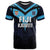 Custom Fiji Kaiviti Rugby T Shirt Fiji Tapa Pattern