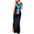 Custom Fiji Kaiviti Rugby Tank Maxi Dress Fiji Tapa Pattern