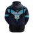 Custom Fiji Kaiviti Rugby Zip Hoodie Fiji Tapa Pattern