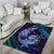 Hawaii Makahiki Turtle Area Rug Spiral Polynesian Tattoo