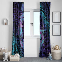 Hawaii Makahiki Turtle Window Curtain Spiral Polynesian Tattoo LT05 - Polynesian Pride