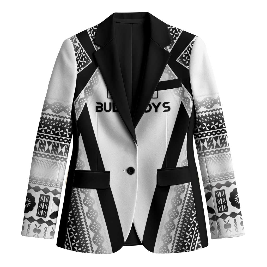 Custom Bula Fiji Football Blazer Go Champions - Polynesian Pride