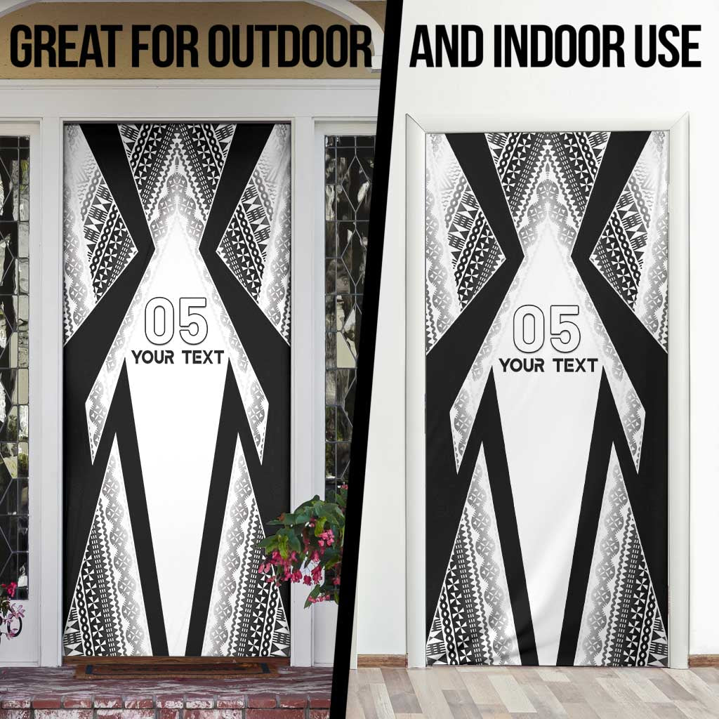 Custom Bula Fiji Football Door Cover Go Champions - Polynesian Pride