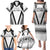 Custom Bula Fiji Football Family Matching Puletasi and Hawaiian Shirt Go Champions - Polynesian Pride