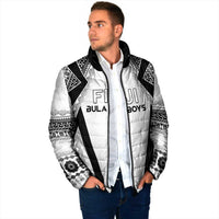 Custom Bula Fiji Football Padded Jacket Go Champions - Polynesian Pride