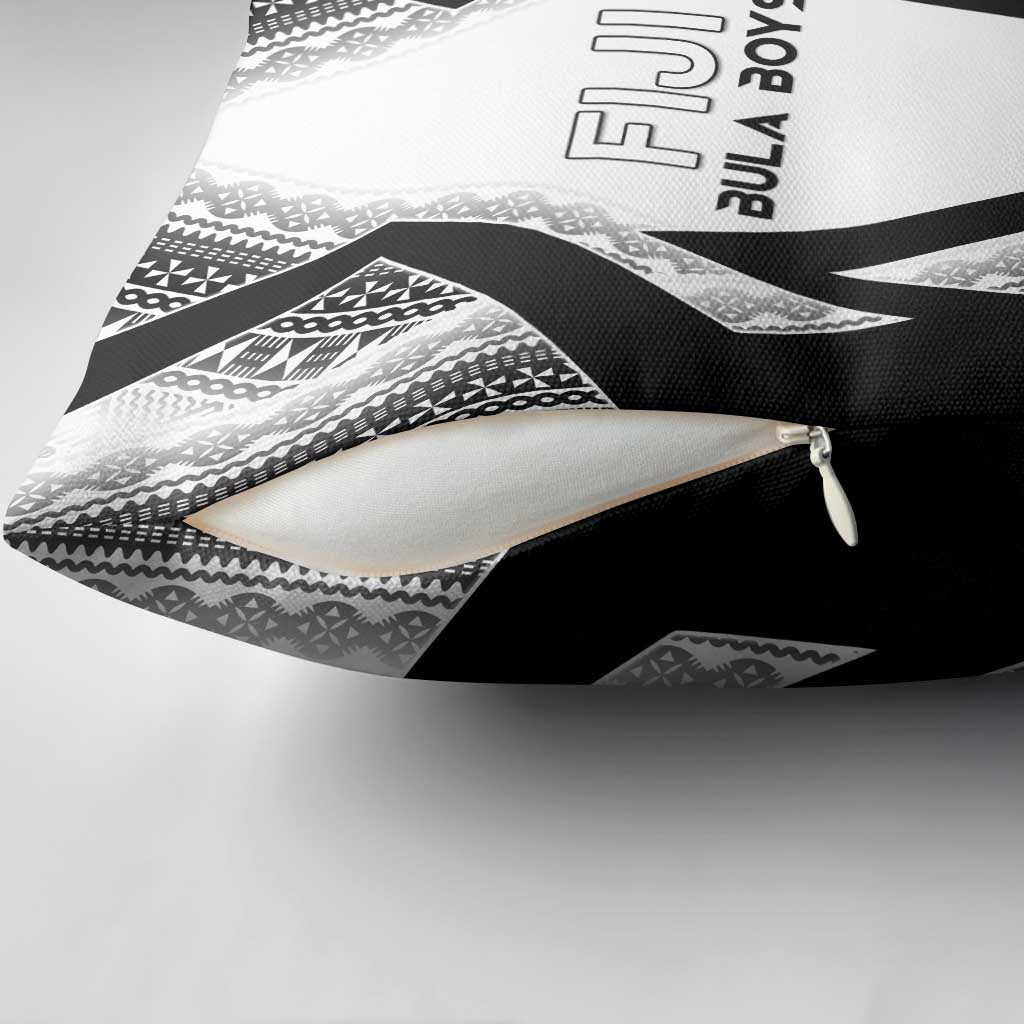Bula Fiji Football Pillow Cover Go Champions - Polynesian Pride