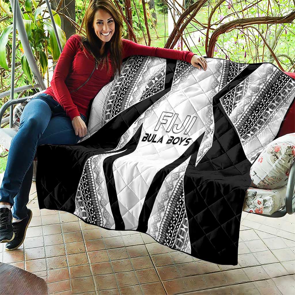 Bula Fiji Football Quilt Go Champions - Polynesian Pride