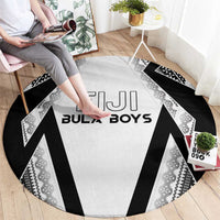 Bula Fiji Football Round Carpet Go Champions - Polynesian Pride