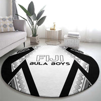 Bula Fiji Football Round Carpet Go Champions - Polynesian Pride