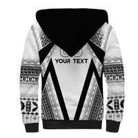 Custom Bula Fiji Football Sherpa Hoodie Go Champions - Polynesian Pride