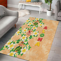 Aloha Hawaii Chilly Christmas Area Rug Tropical Vibes LT05 - Polynesian Pride
