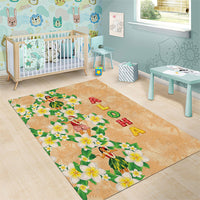 Aloha Hawaii Chilly Christmas Area Rug Tropical Vibes LT05 - Polynesian Pride