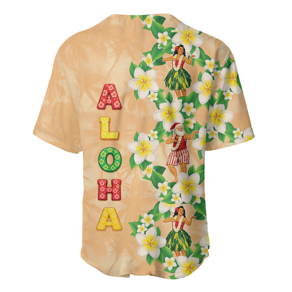 Aloha Hawaii Chilly Christmas Baseball Jersey Tropical Vibes LT05 - Polynesian Pride