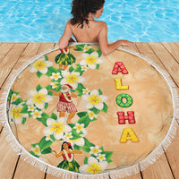 Aloha Hawaii Chilly Christmas Beach Blanket Tropical Vibes LT05 - Polynesian Pride