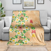 Aloha Hawaii Chilly Christmas Blanket Tropical Vibes LT05 - Polynesian Pride