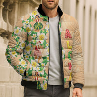 Aloha Hawaii Chilly Christmas Bomber Puffer Jacket Tropical Vibes LT05 - Polynesian Pride