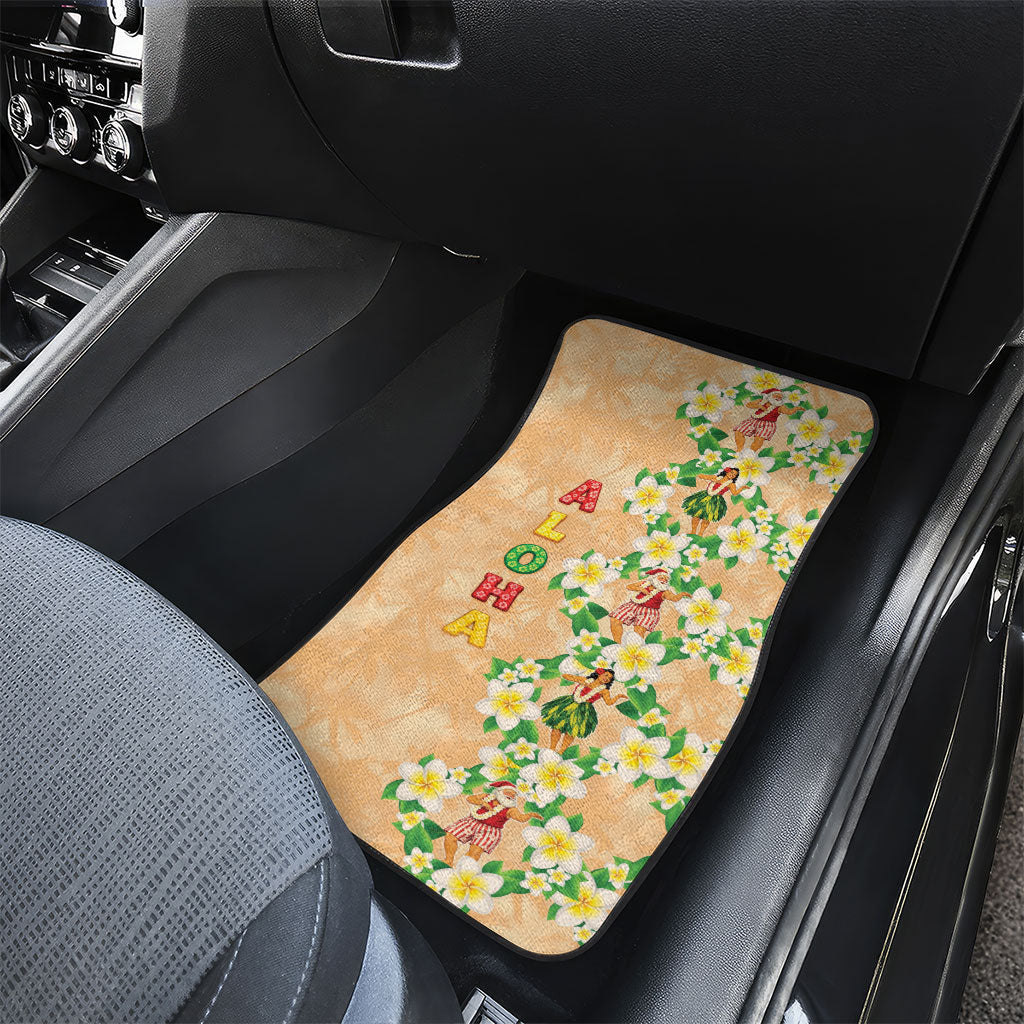 Aloha Hawaii Chilly Christmas Car Mats Tropical Vibes LT05 - Polynesian Pride