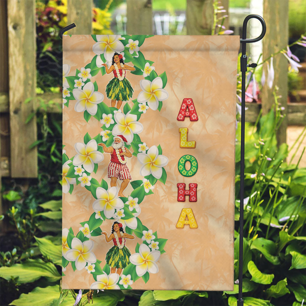 Aloha Hawaii Chilly Christmas Garden Flag Tropical Vibes LT05 Garden Flag Beige - Polynesian Pride