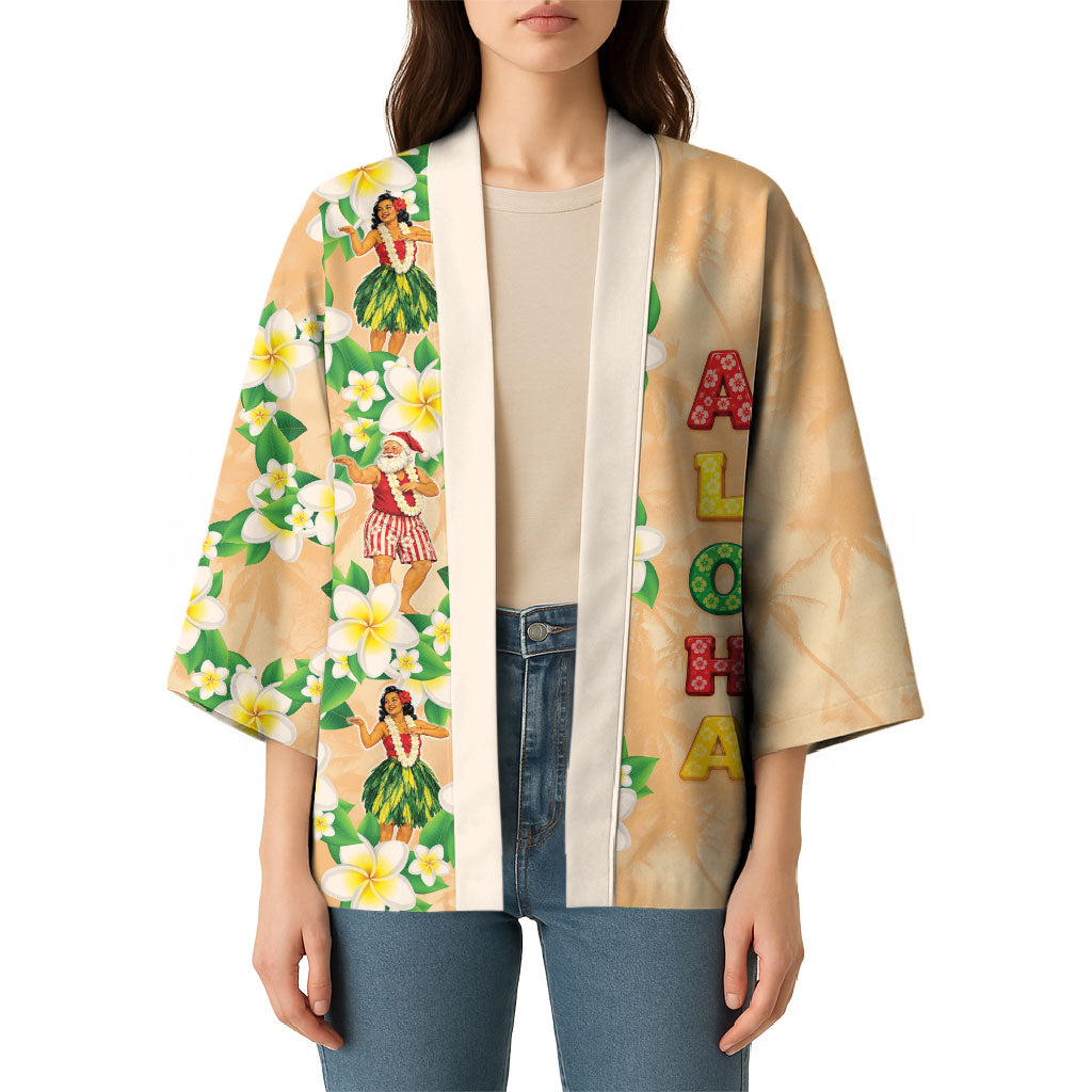Aloha Hawaii Chilly Christmas Kimono Tropical Vibes LT05 - Polynesian Pride