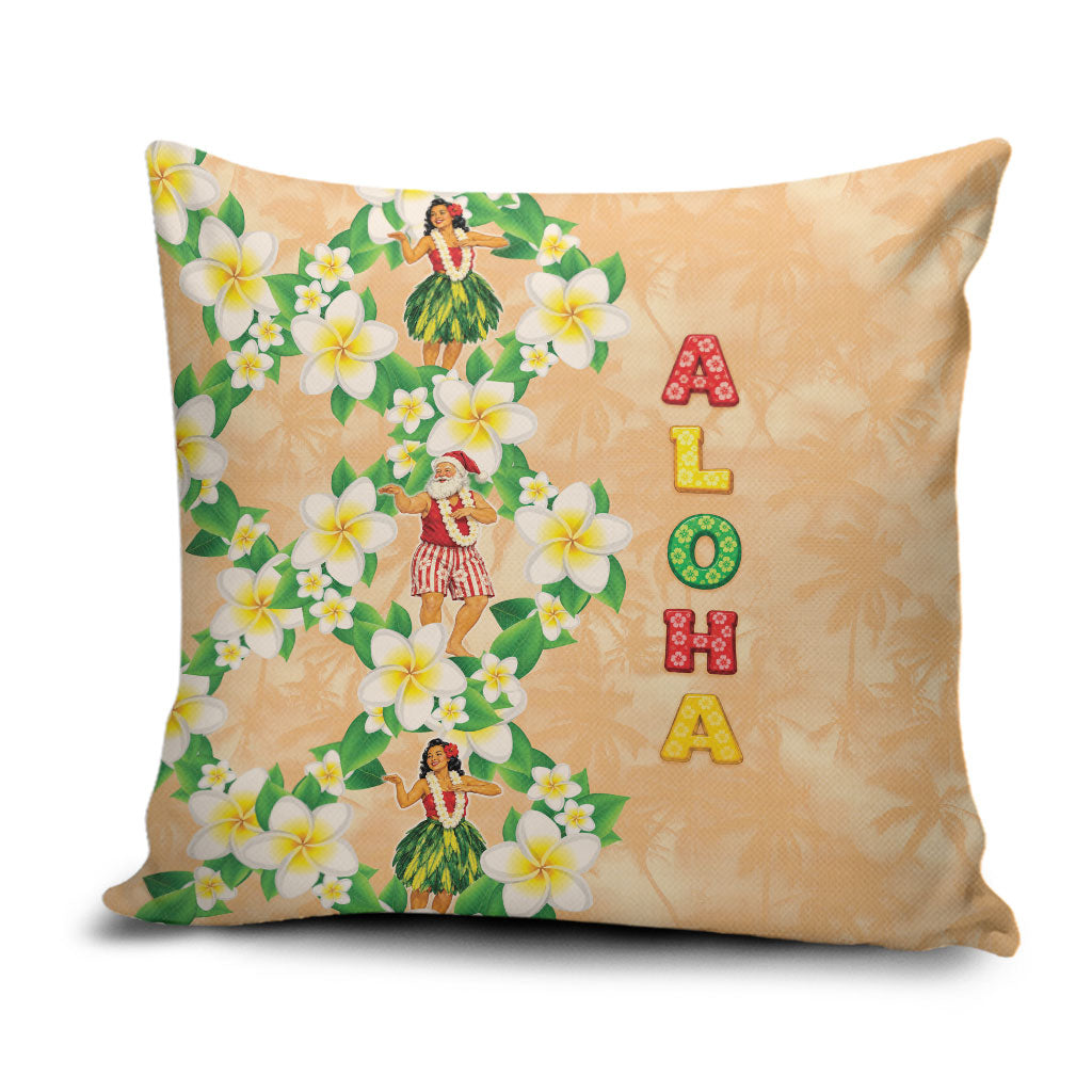 Aloha Hawaii Chilly Christmas Pillow Cover Tropical Vibes LT05 Beige - Polynesian Pride