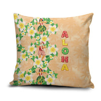 Aloha Hawaii Chilly Christmas Pillow Cover Tropical Vibes LT05 Beige - Polynesian Pride