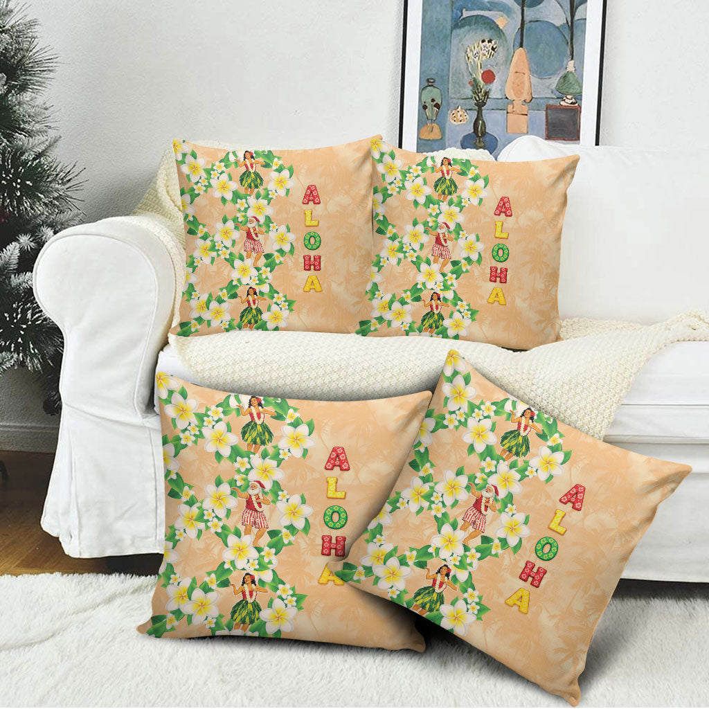 Aloha Hawaii Chilly Christmas Pillow Cover Tropical Vibes LT05 - Polynesian Pride
