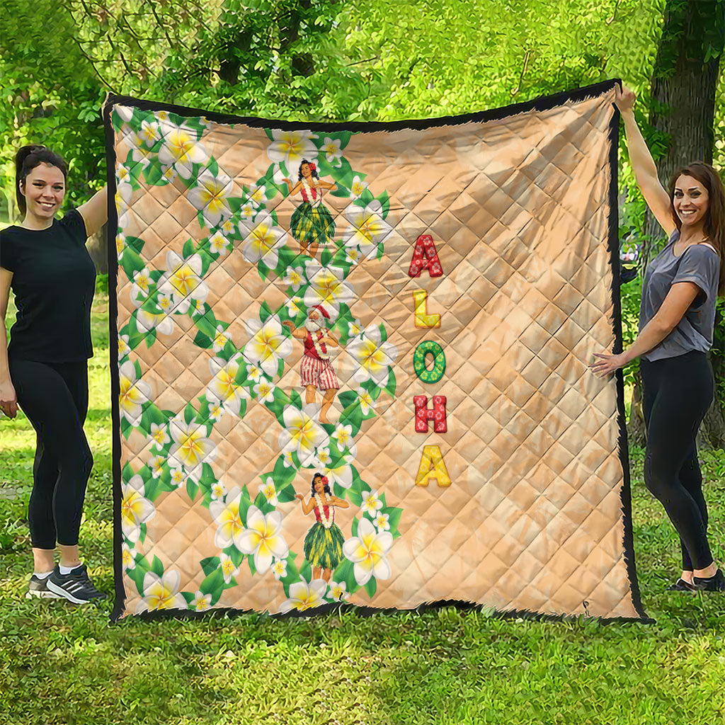 Aloha Hawaii Chilly Christmas Quilt Tropical Vibes LT05 - Polynesian Pride