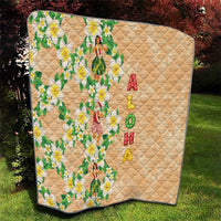 Aloha Hawaii Chilly Christmas Quilt Tropical Vibes LT05 - Polynesian Pride