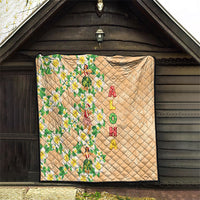Aloha Hawaii Chilly Christmas Quilt Tropical Vibes LT05 - Polynesian Pride