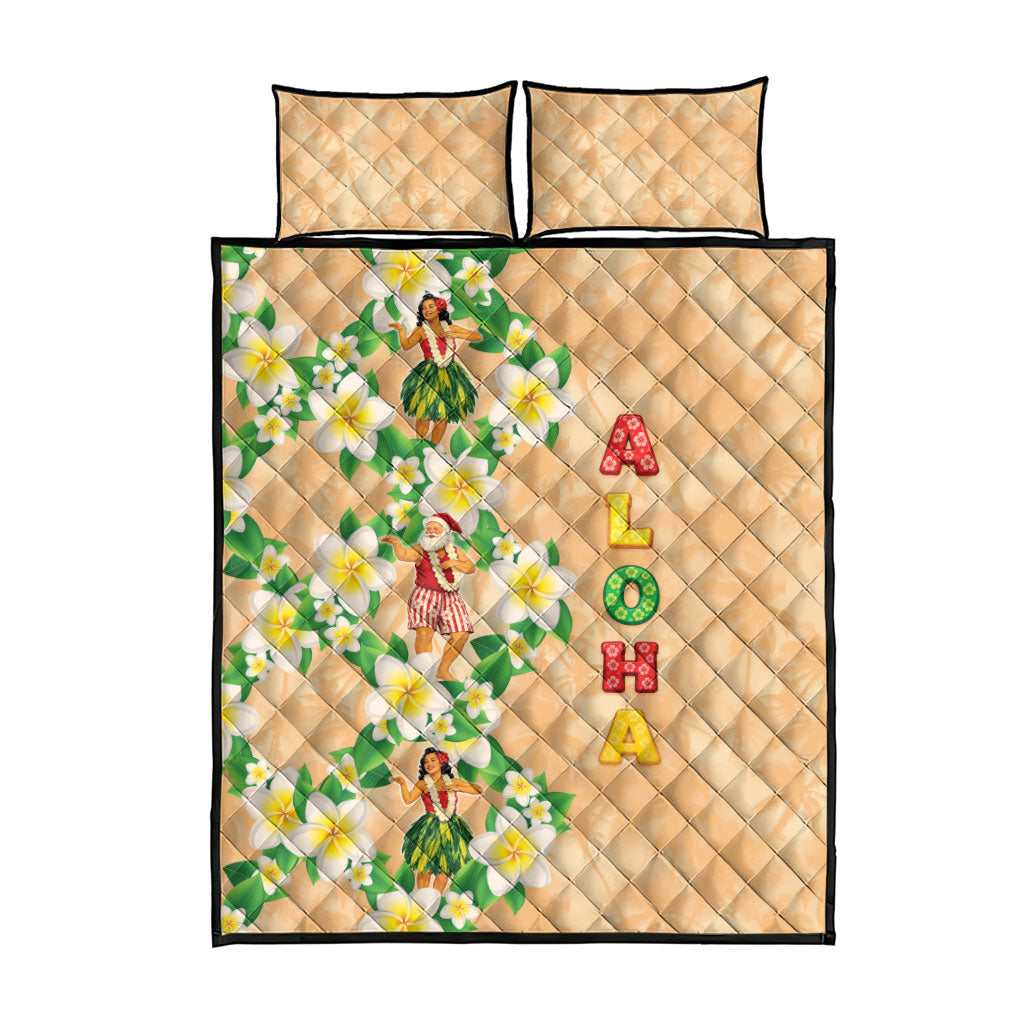 Aloha Hawaii Chilly Christmas Quilt Bed Set Tropical Vibes LT05 - Polynesian Pride