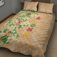 Aloha Hawaii Chilly Christmas Quilt Bed Set Tropical Vibes LT05 - Polynesian Pride
