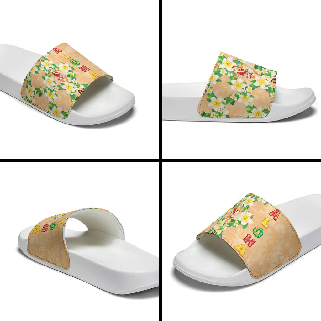 Aloha Hawaii Chilly Christmas Slide Sandals Tropical Vibes LT05 - Polynesian Pride