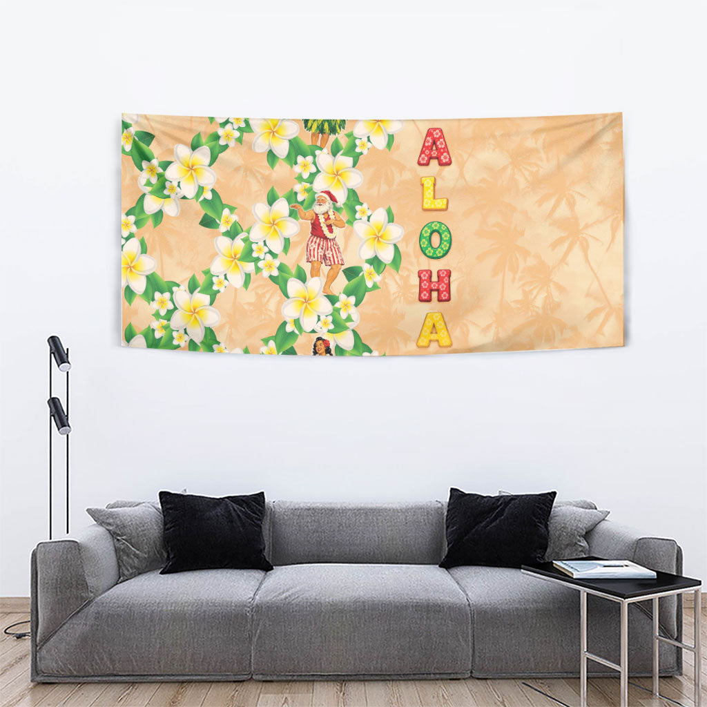 Aloha Hawaii Chilly Christmas Tapestry Tropical Vibes LT05 - Polynesian Pride