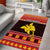 Papua New Guinea Christmas Area Rug Santa Raggiana