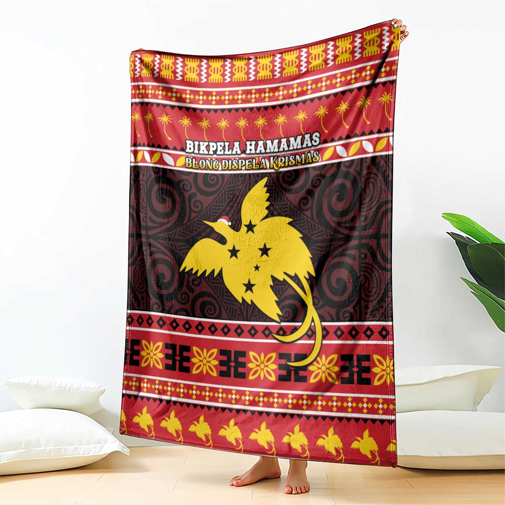 Papua New Guinea Christmas Blanket Santa Raggiana LT05 - Polynesian Pride