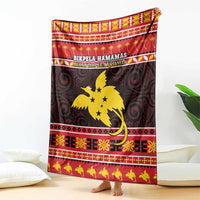 Papua New Guinea Christmas Blanket Santa Raggiana LT05 - Polynesian Pride