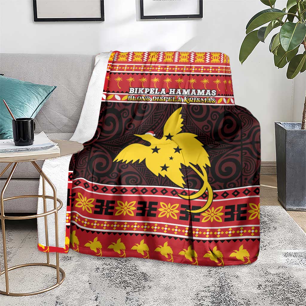 Papua New Guinea Christmas Blanket Santa Raggiana LT05 - Polynesian Pride
