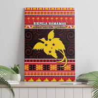 Papua New Guinea Christmas Canvas Wall Art Santa Raggiana LT05 - Polynesian Pride