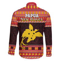 Papua New Guinea Christmas Family Matching Long Sleeve Bodycon Dress and Hawaiian Shirt Santa Raggiana