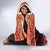 Papua New Guinea Christmas Hooded Blanket Santa Raggiana