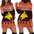 Papua New Guinea Christmas Hoodie Dress Santa Raggiana