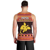 Papua New Guinea Christmas Men Tank Top Santa Raggiana LT05 - Polynesian Pride